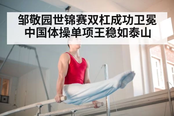 邹敬园世锦赛双杠成功卫冕 中国体操单项王稳如泰山